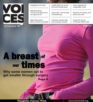 The latest issue of VOICES of Central Pennsylvania