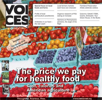 The price we pay for healthy food - cost, calories, and agriculture.