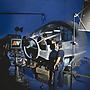Filming Star Wars inside of the iconic “Millennium Falcon” spacecraft.