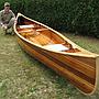 Icebiker built a canoe.