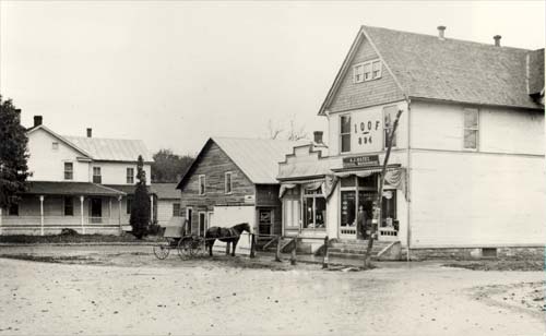 Boalsburg Square in 1895